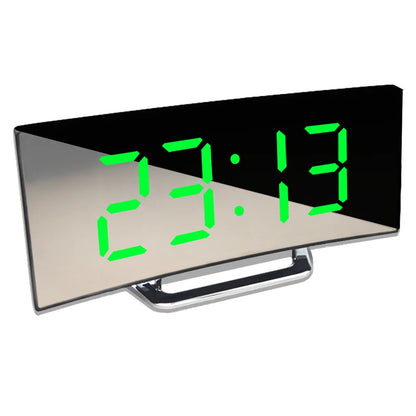 Rear-View Mirror Clock